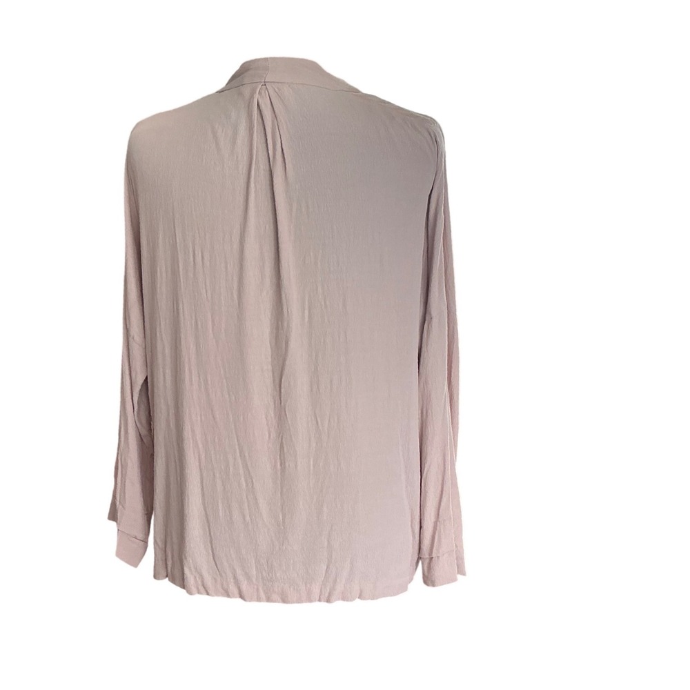 Babaton Aritzia Dusty Rose Open Front Cardigan Viscose Pocket Sweater XXS 48162 - Picture 2 of 4